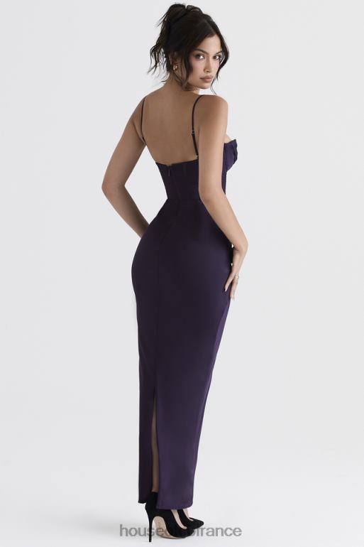 House of CB robe longue corset Charmaine Night Shade N888H380 vêtements
