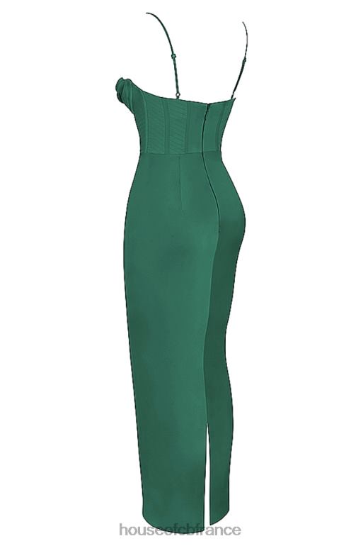 House of CB robe longue corset charmaine forest N888H394 vêtements