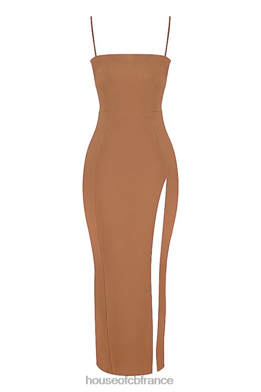 House of CB robe longue corset jaida toast N888H446 vêtements
