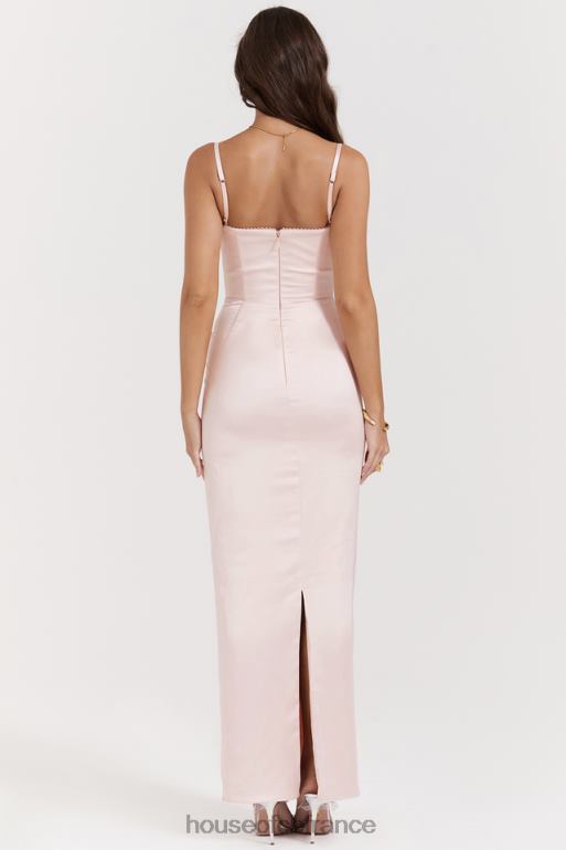 House of CB robe longue corset pêche douce Stefania N888H156 vêtements