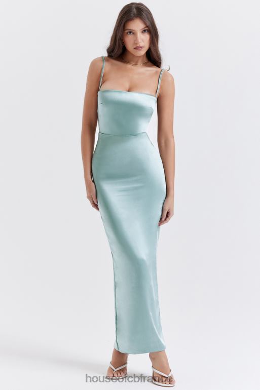 House of CB robe longue costanza jade clair N888H254 vêtements