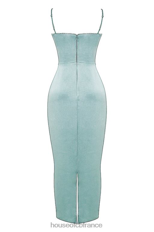 House of CB robe longue costanza jade clair N888H254 vêtements
