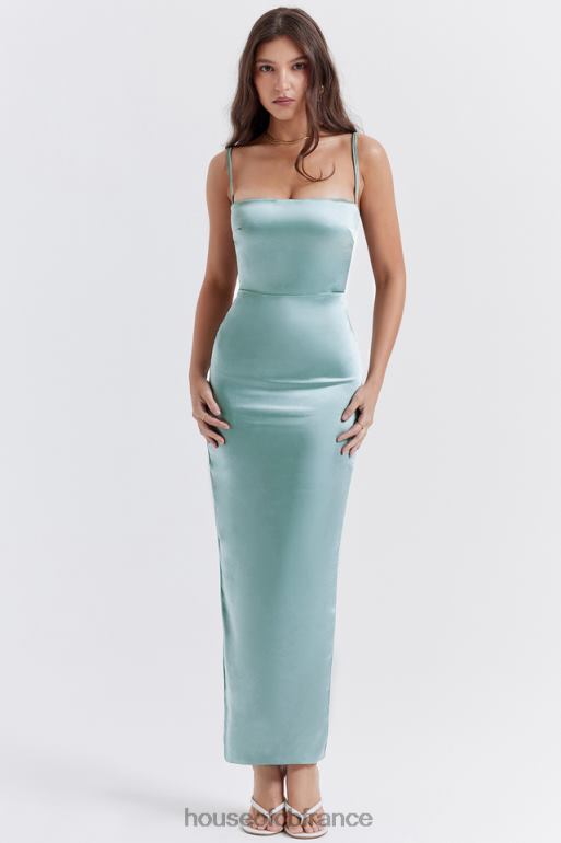 House of CB robe longue costanza jade clair N888H254 vêtements