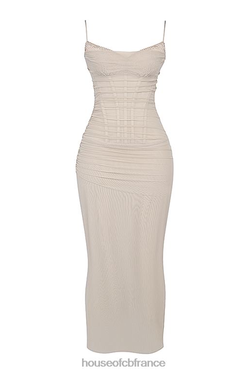 House of CB robe longue sable nalini N888H153 vêtements