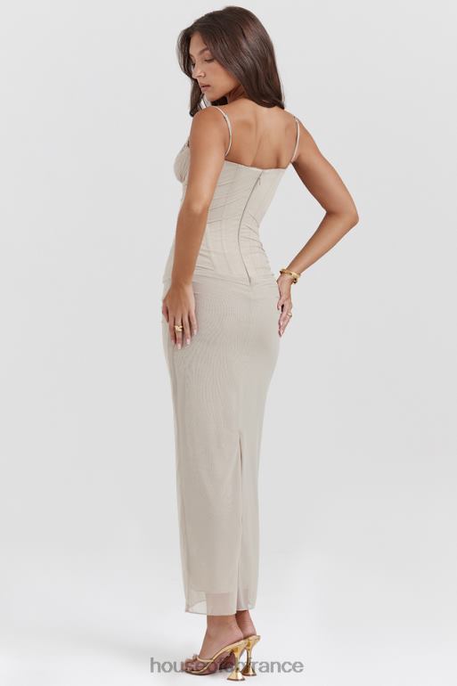 House of CB robe longue sable nalini N888H153 vêtements