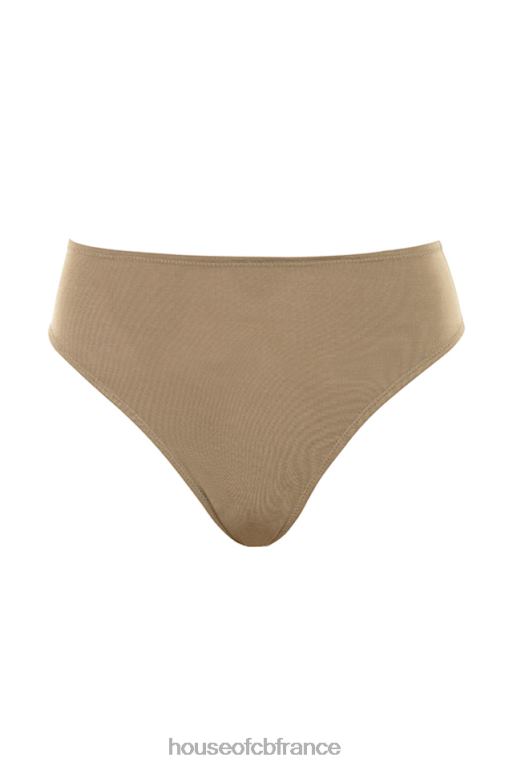 House of CB robe midi en tricot beige Roberta N888H169 vêtements
