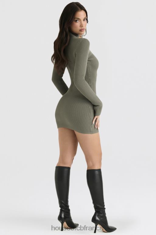 House of CB Jada - Robe à lacets en maille artichaut N888H374 vêtements