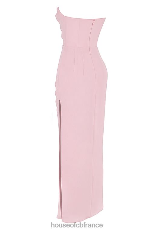 House of CB robe bustier adrienne en quartz rose N888H404 vêtements