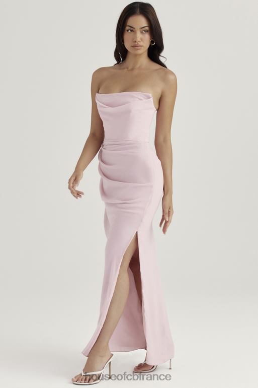 House of CB robe bustier adrienne en quartz rose N888H404 vêtements