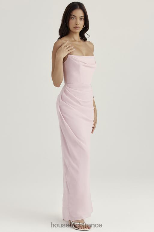 House of CB robe bustier adrienne en quartz rose N888H404 vêtements