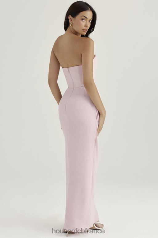 House of CB robe bustier adrienne en quartz rose N888H404 vêtements