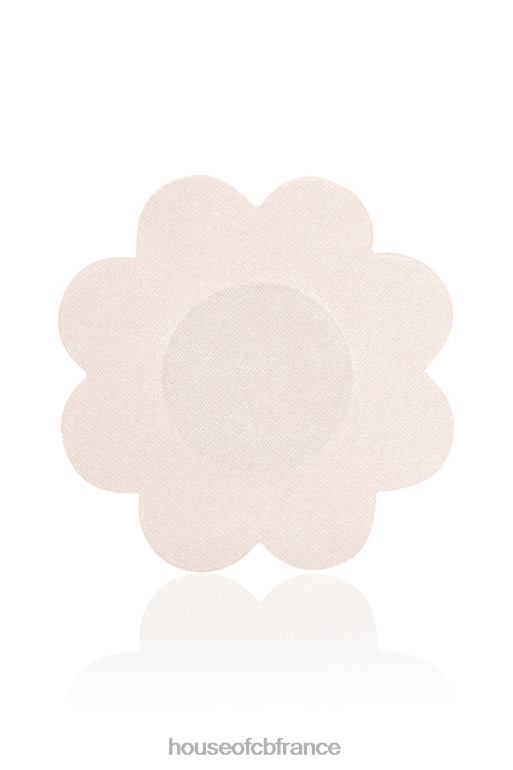 House of CB lot de 4 cache-tétons fleurs beiges N888H1315 vêtements