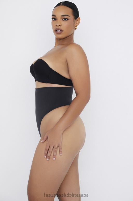 House of CB encre de string taille haute sculptant N888H1267 vêtements