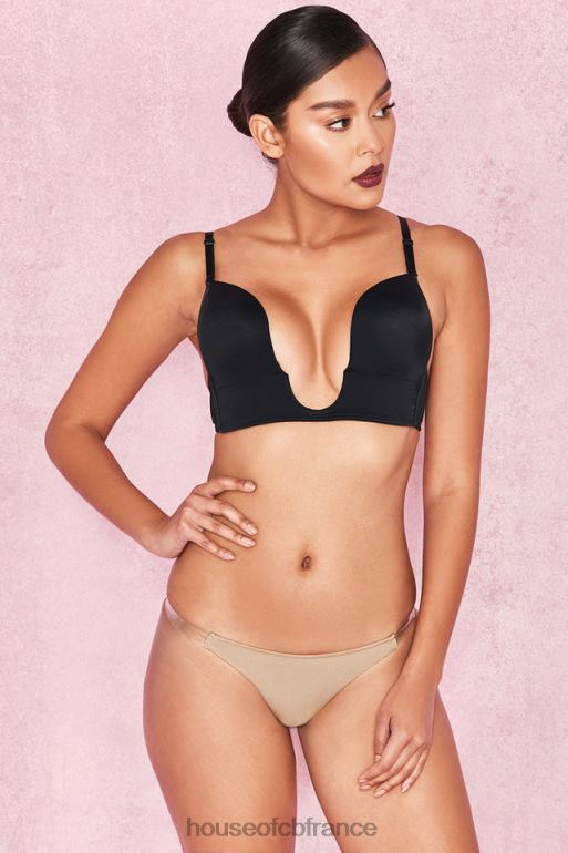 House of CB solution string transparent avec sangle latérale - beige N888H1298 vêtements