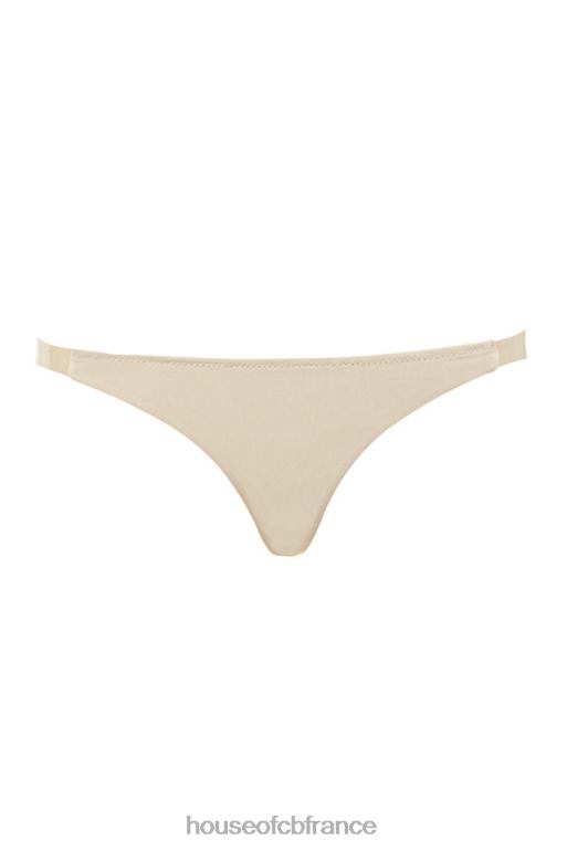 House of CB solution string transparent avec sangle latérale - beige N888H1298 vêtements