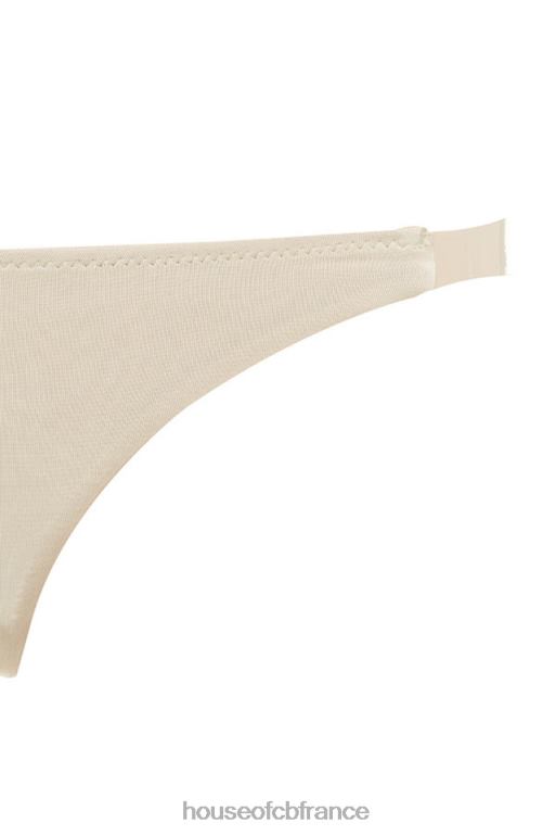 House of CB solution string transparent avec sangle latérale - beige N888H1298 vêtements