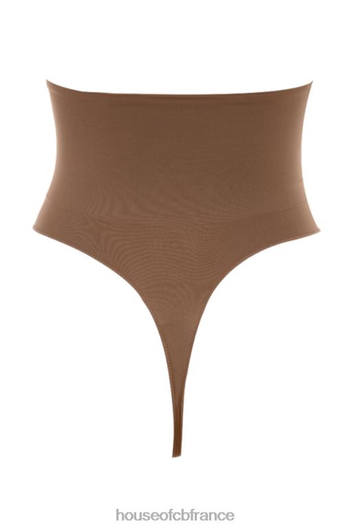 House of CB string sculptant taille haute moka N888H1268 vêtements