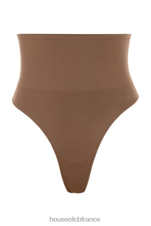 House of CB string sculptant taille haute moka N888H1268 vêtements