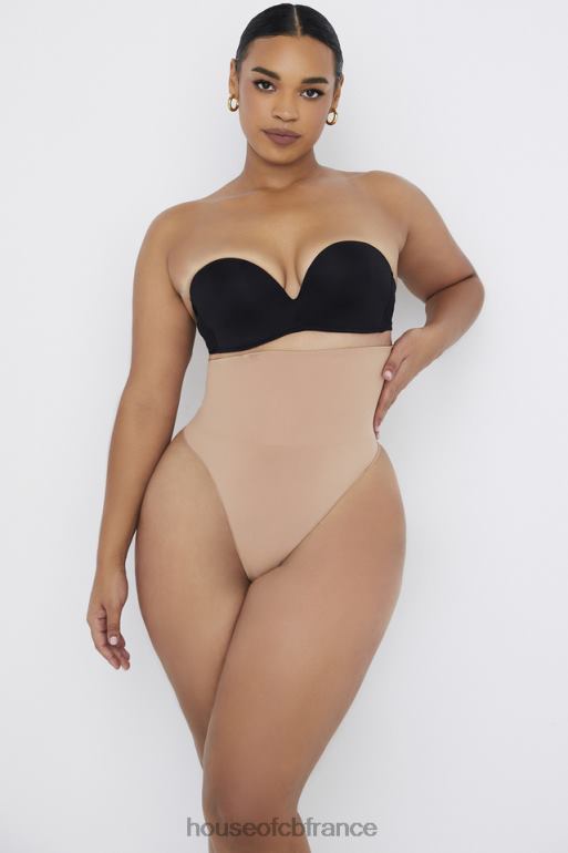House of CB string taille haute sculptant café au lait N888H1269 vêtements