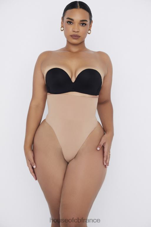 House of CB string taille haute sculptant café au lait N888H1269 vêtements