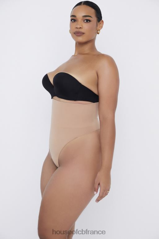 House of CB string taille haute sculptant café au lait N888H1269 vêtements