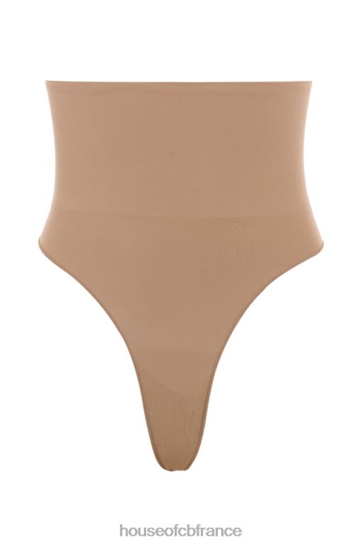 House of CB string taille haute sculptant café au lait N888H1269 vêtements