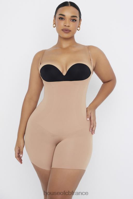 House of CB body sculptant mi-cuisse café au lait N888H1277 vêtements