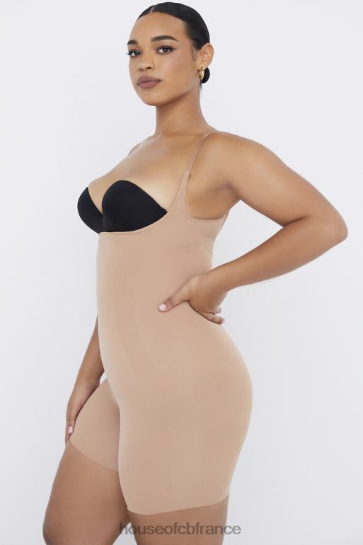 House of CB body sculptant mi-cuisse café au lait N888H1277 vêtements