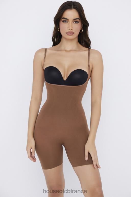 House of CB body sculptant mi-cuisse moka N888H1276 vêtements