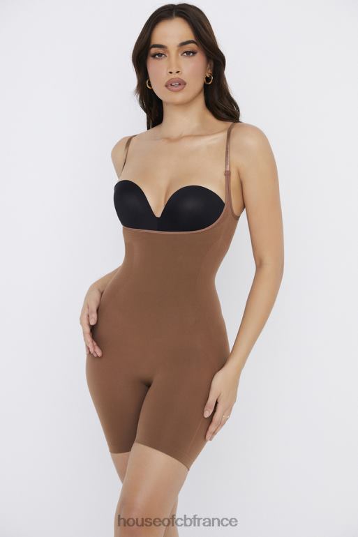 House of CB body sculptant mi-cuisse moka N888H1276 vêtements