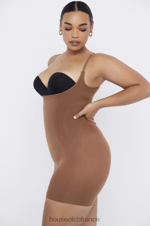 House of CB body sculptant mi-cuisse moka N888H1276 vêtements