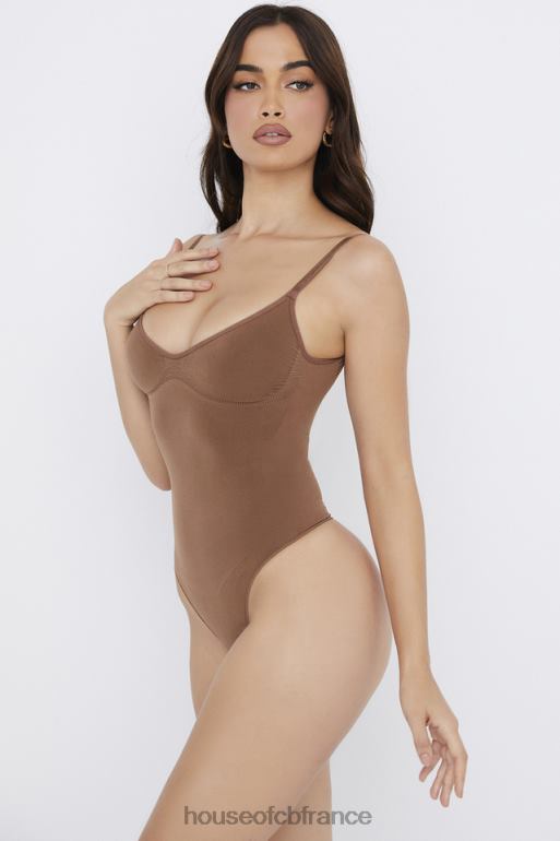 House of CB body string sculptant moka N888H1264 vêtements