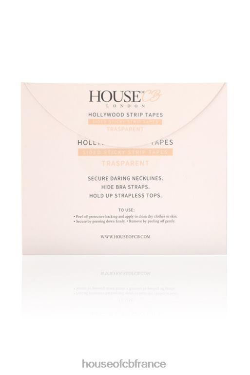 House of CB bandes de ruban adhésif tendance - transparentes N888H1324 vêtements