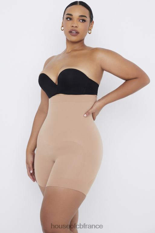 House of CB short sculptant café au lait N888H1261 vêtements