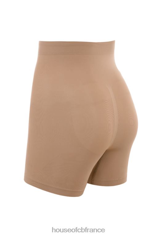 House of CB short sculptant café au lait N888H1261 vêtements