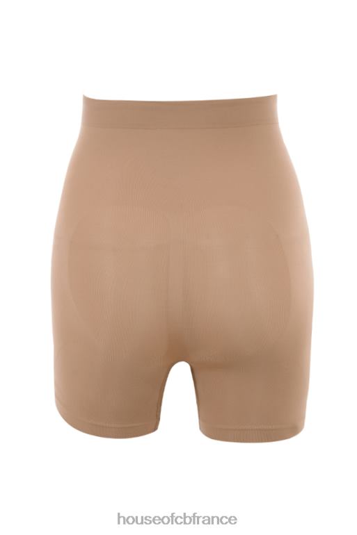 House of CB short sculptant café au lait N888H1261 vêtements