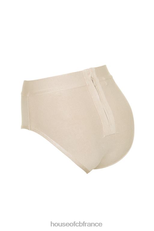 House of CB slip bandage beige nu N888H1310 vêtements
