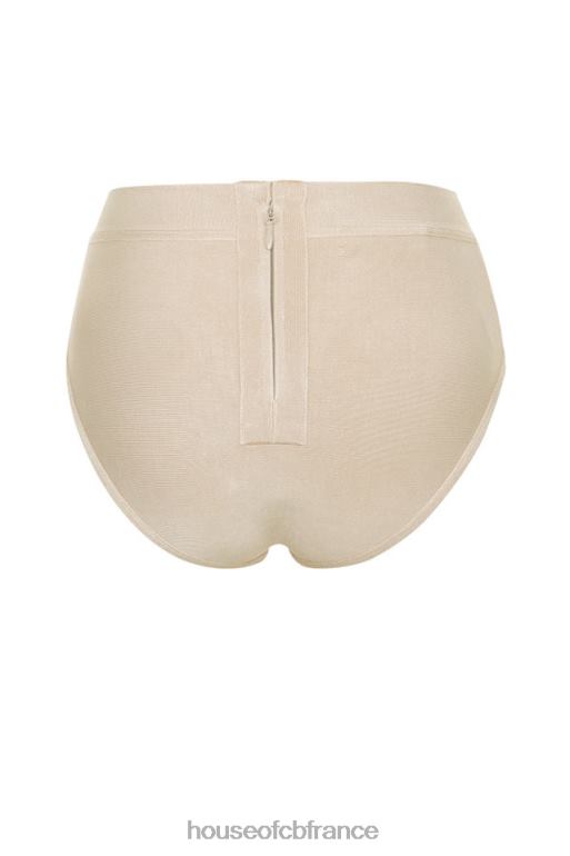 House of CB slip bandage beige nu N888H1310 vêtements