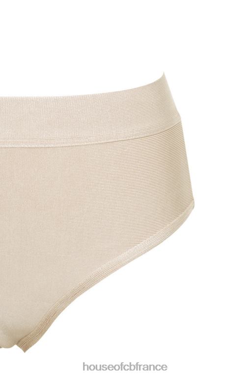 House of CB slip bandage beige nu N888H1310 vêtements