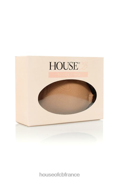 House of CB soutien-gorge V moulé en microfibre avec fermeture sur le devant - caramel N888H1280 vêtements