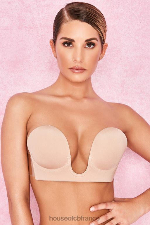 House of CB soutien-gorge auto-adhésif plongeant - beige N888H1290 vêtements