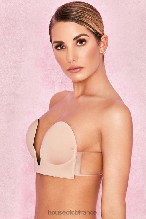 House of CB soutien-gorge auto-adhésif plongeant - beige N888H1290 vêtements