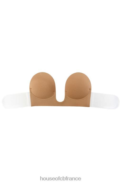 House of CB soutien-gorge auto-adhésif plongeant - caramel N888H1291 vêtements