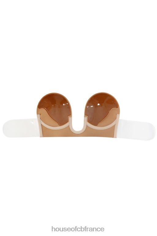 House of CB soutien-gorge auto-adhésif plongeant - caramel N888H1291 vêtements