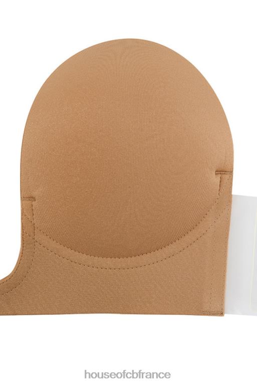 House of CB soutien-gorge auto-adhésif plongeant - caramel N888H1291 vêtements