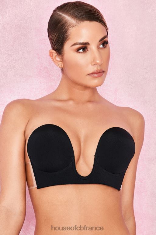House of CB soutien-gorge auto-adhésif plongeant - noir N888H1289 vêtements
