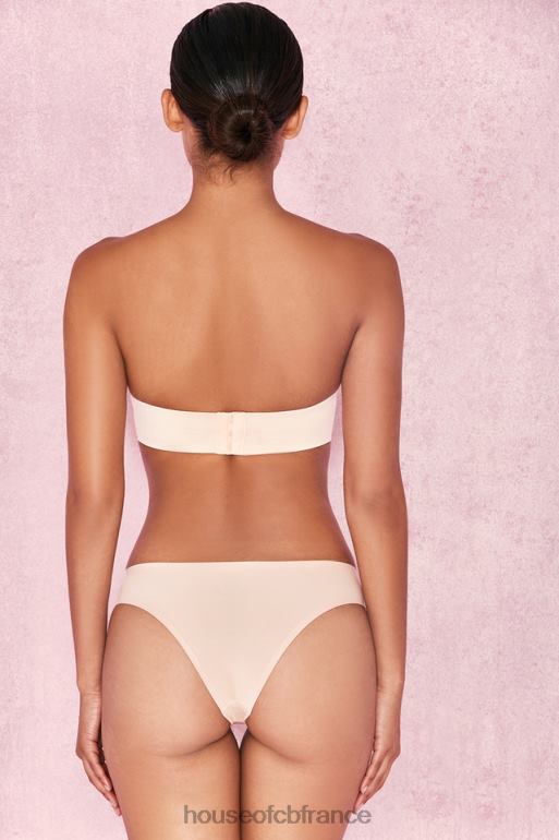 House of CB soutien-gorge bustier moulé uni lisse - beige N888H1308 vêtements
