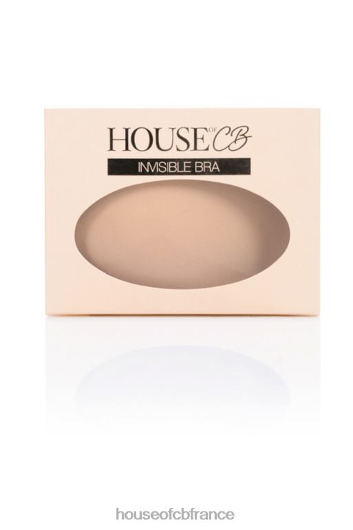 House of CB soutien-gorge en V moulé en microfibre avec fermeture sur le devant - beige N888H1318 vêtements
