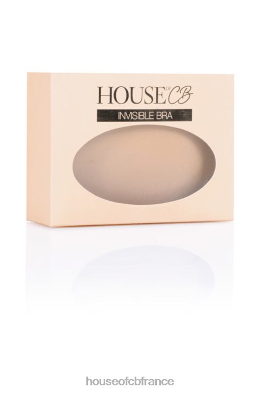 House of CB soutien-gorge en V moulé en microfibre avec fermeture sur le devant - beige N888H1318 vêtements
