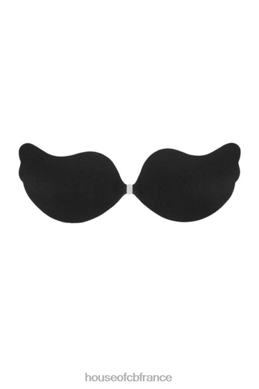 House of CB soutien-gorge en V moulé en microfibre avec fermeture sur le devant - noir N888H1319 vêtements
